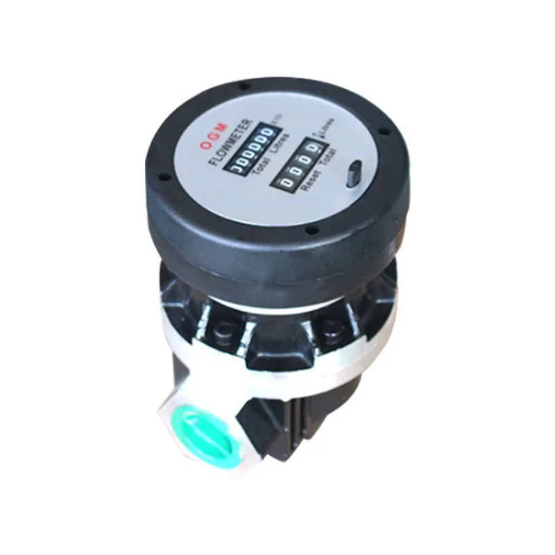 High precision OGM elliptical gear flowmeter mechanical integral 1/1.5 inch 2-inch high flow diesel flowmeter