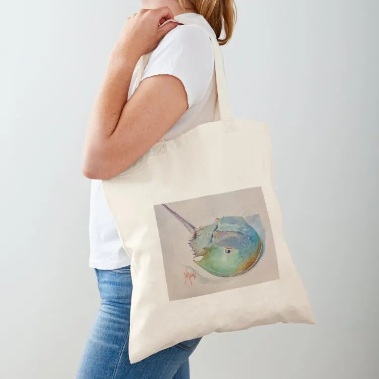 

Horseshoe Crab Tote Bag canvas tote bags Canvas shoping bag Handbags women