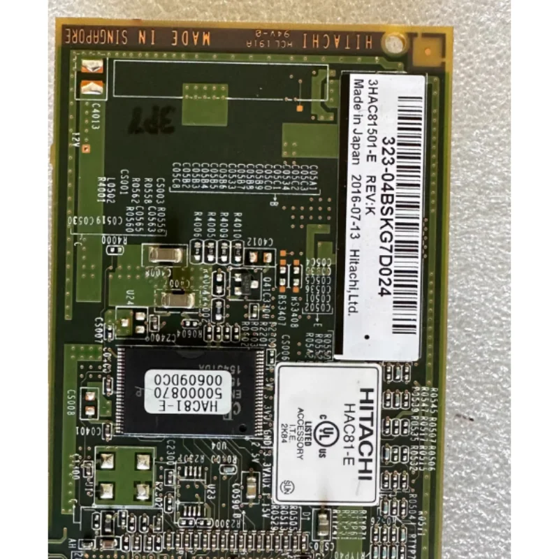 اختبار بطاقة الألياف الضوئية 3HAC81501-E REV.K مستعملة في المخزون للتسليم السريع #3