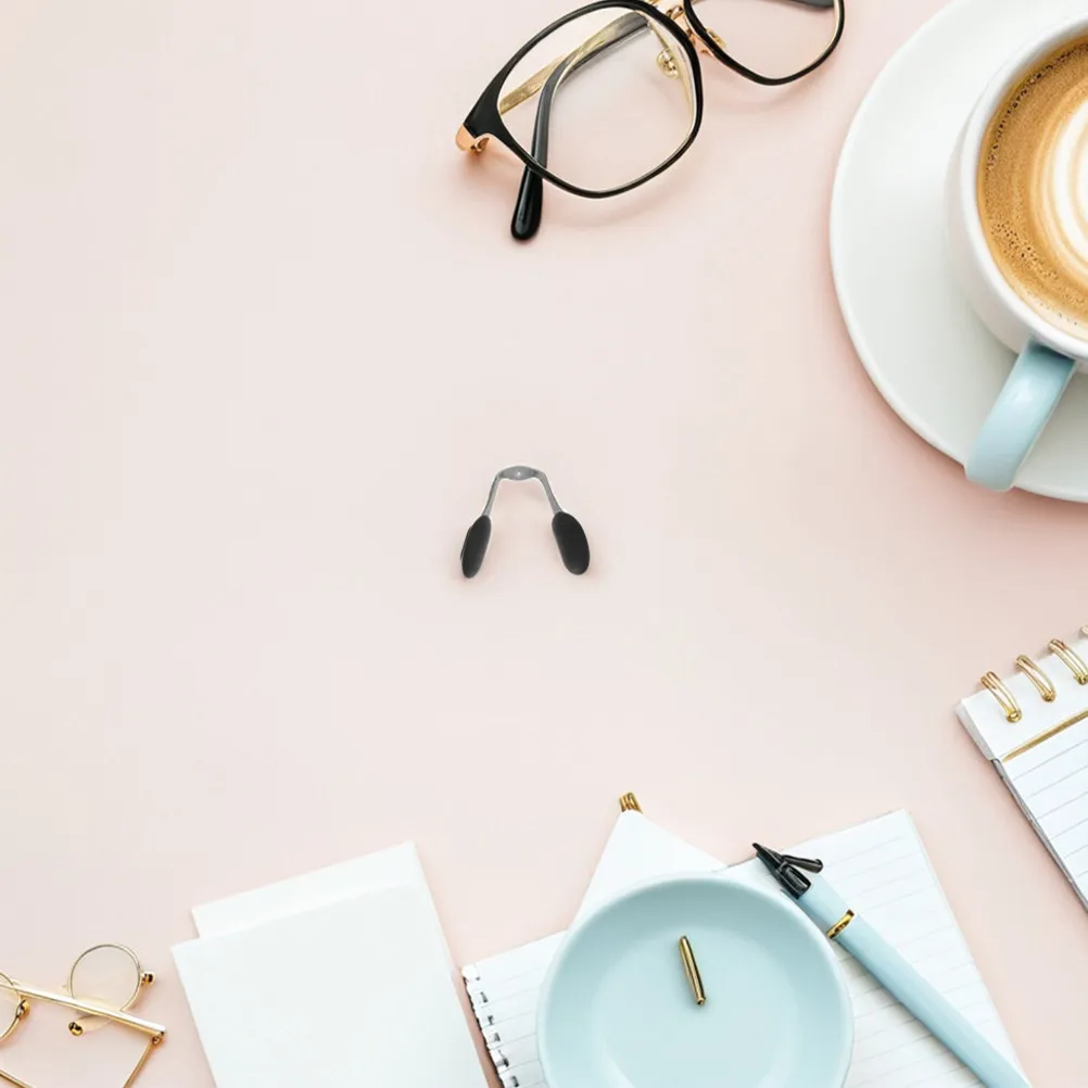 

3Pcs Eyeglasses Nose Pads Bracket Integrated Screw Screw in Nose Bridge Support for Glasses Prevents Slipping Comfortable Wear