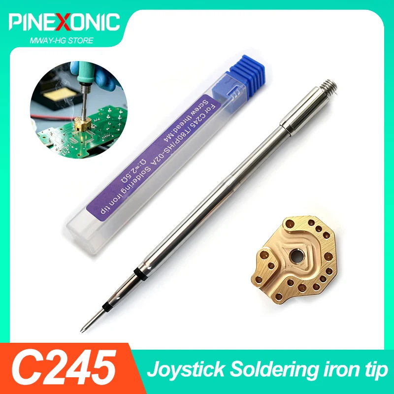 Joystick Soldering Iron Tip For Xbox PS4 PS5 Switch Pro Joystick Heating Mold Disassembly Repair Tools With C245 Solder Iron Tip