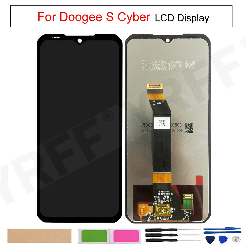 

Для Doogee S Cyber LCD дисплей, Для Doogee S Punk кодирующий преобразователь сенсорного экрана в сборе, замена экрана телефона