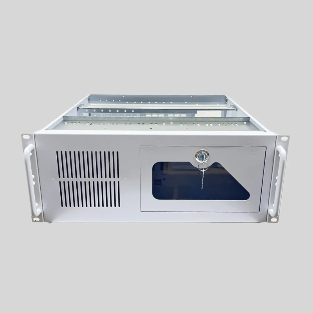 610 Model 4U Industrial Control Chassis 19 Inch Rack Mount 7 Slots ATX Power Supply Server Computer Case