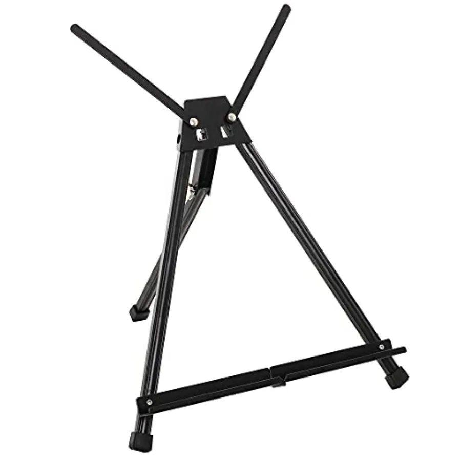 

Tabletop Easel for Painting - 15 to 21 Adjustable Metal Painting Easel - Portable Art Easels Pack of 4 for Display Table Stand