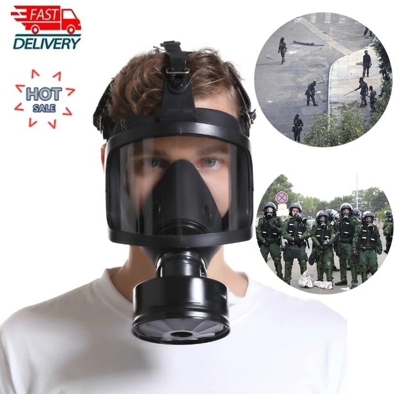 

MF14 Chemical Gas Mask Self-Priming Full Face Mask Gas Mask Biological And Radioactive Pollution Anti-Nuclear Radiation Gas Mask