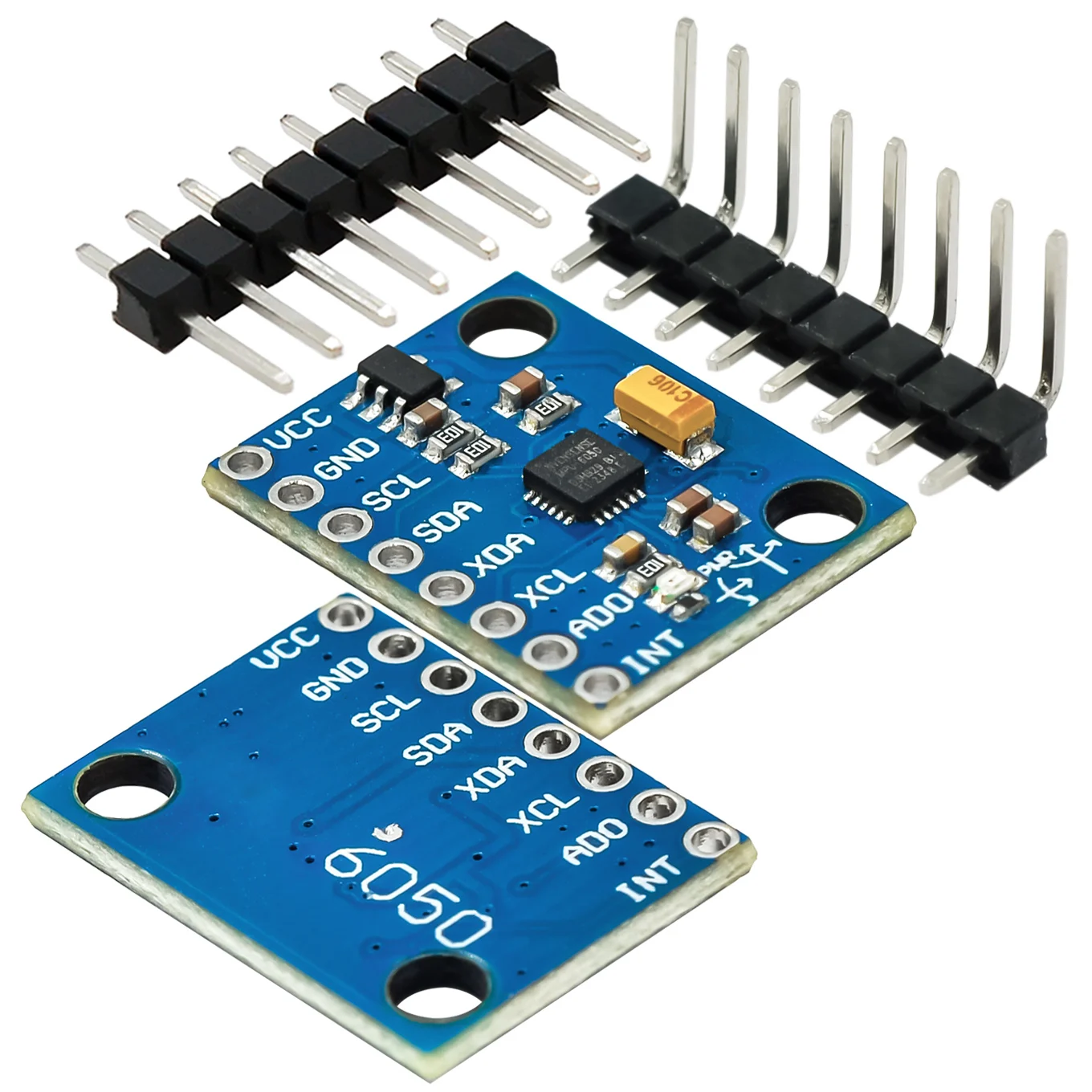GY-521 MPU-6050 MPU6050 وحدة 3 محاور أجهزة استشعار الدوران التناظرية + 3 محاور وحدة التسارع