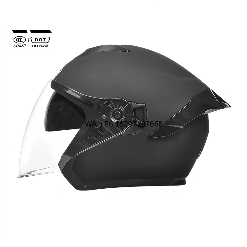 

Рекламный HD солнцезащитный козырек с двумя линзами для мотоцикла, всесезонный универсальный ABS, высокий материал