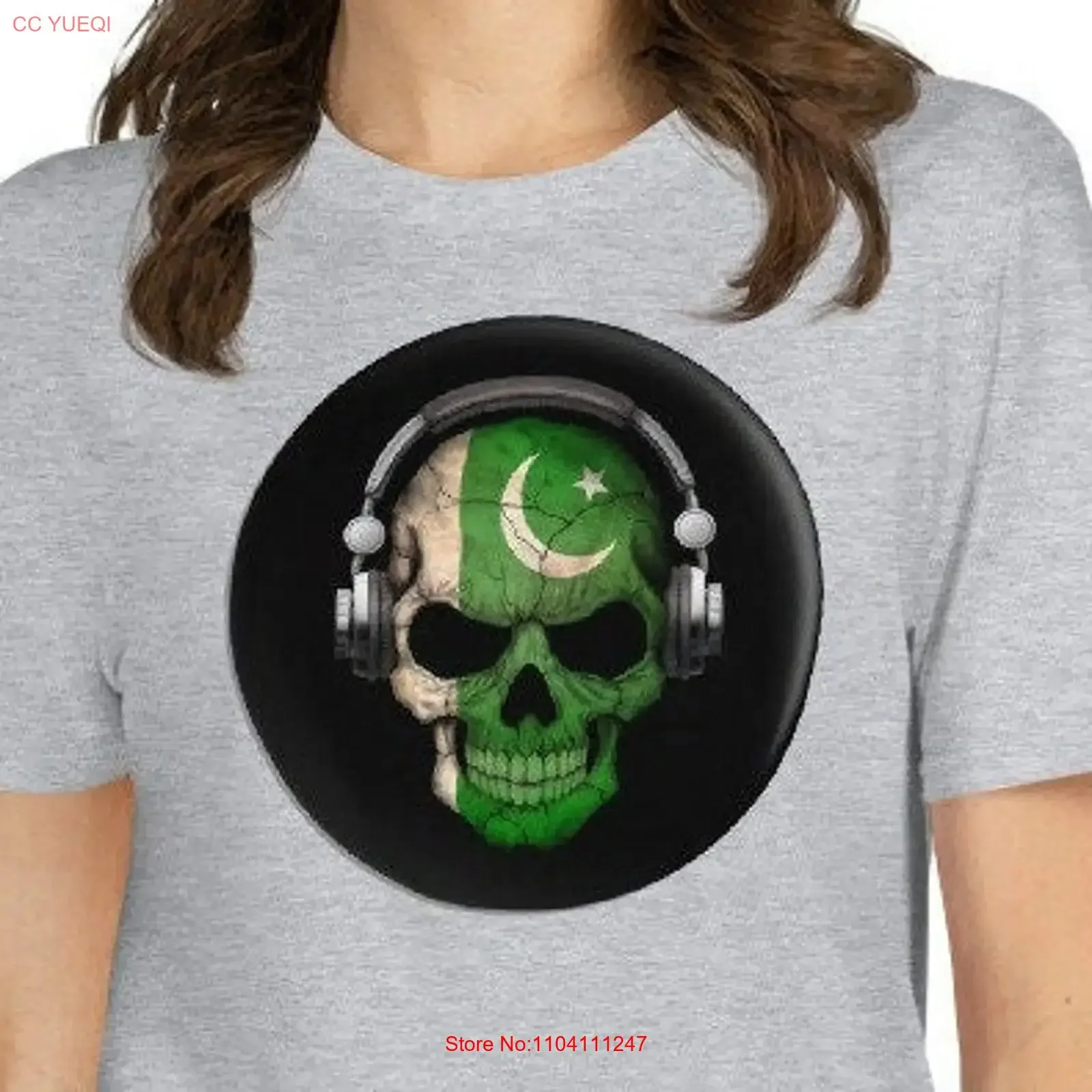 

Пакистанская футболка в стиле поп-арт Дези, забавный подарок в Болливуде для него, пакистанский музыкальный флаг, винтажный мытый, мягкий, дышащий, унисекс