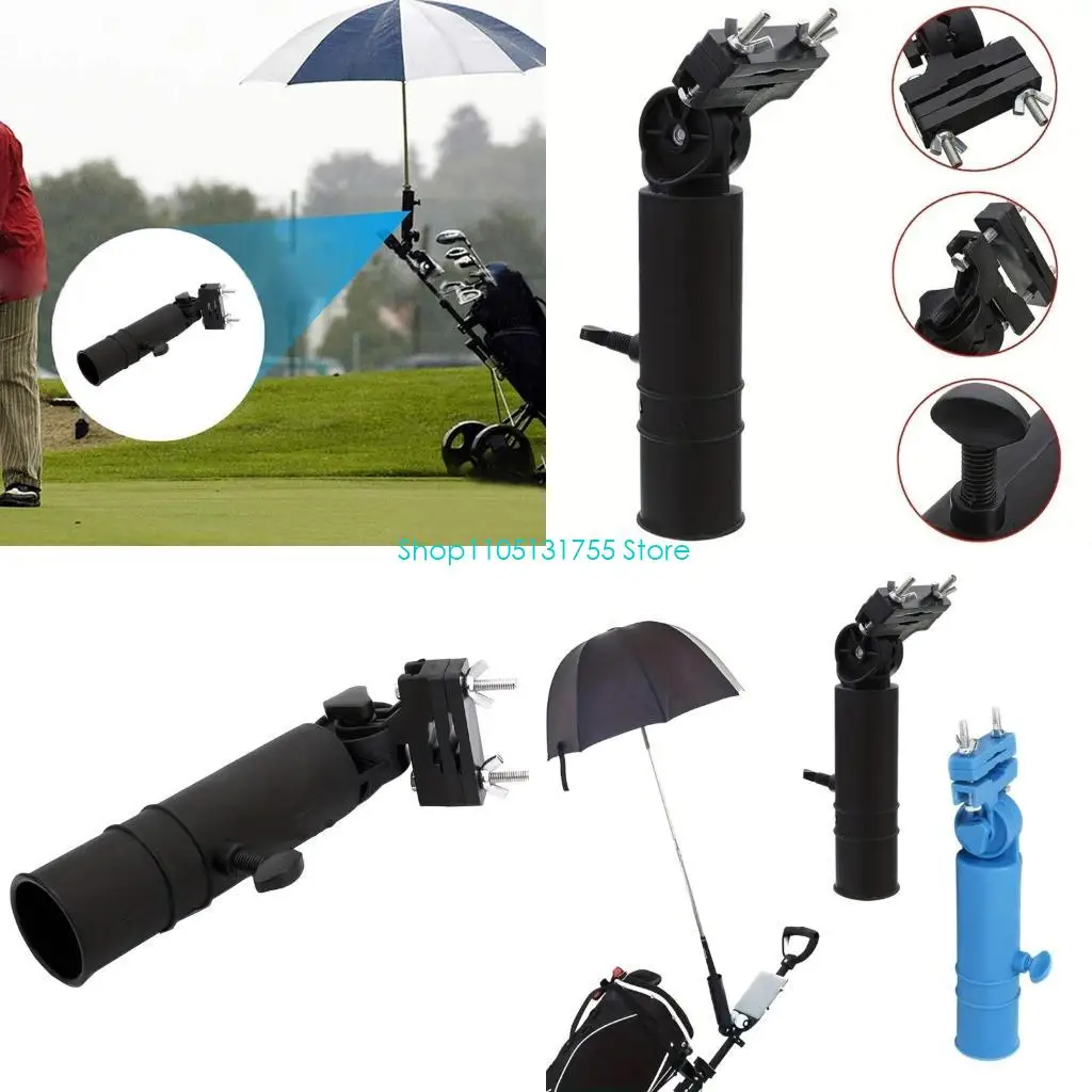 

K0EF Универсальный держатель для зонтов для гольфа, регулируемая подставка для тележки для гольф-клуба, держатель для зонта