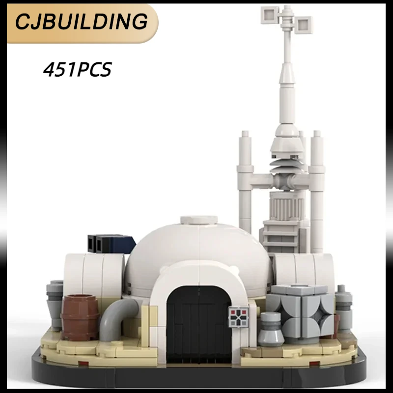 

MOC Star Movie Model Moc Building Bricks Desert Home Диорама Технология Модульные блоки Подарочные рождественские игрушки DIY Наборы для сборки