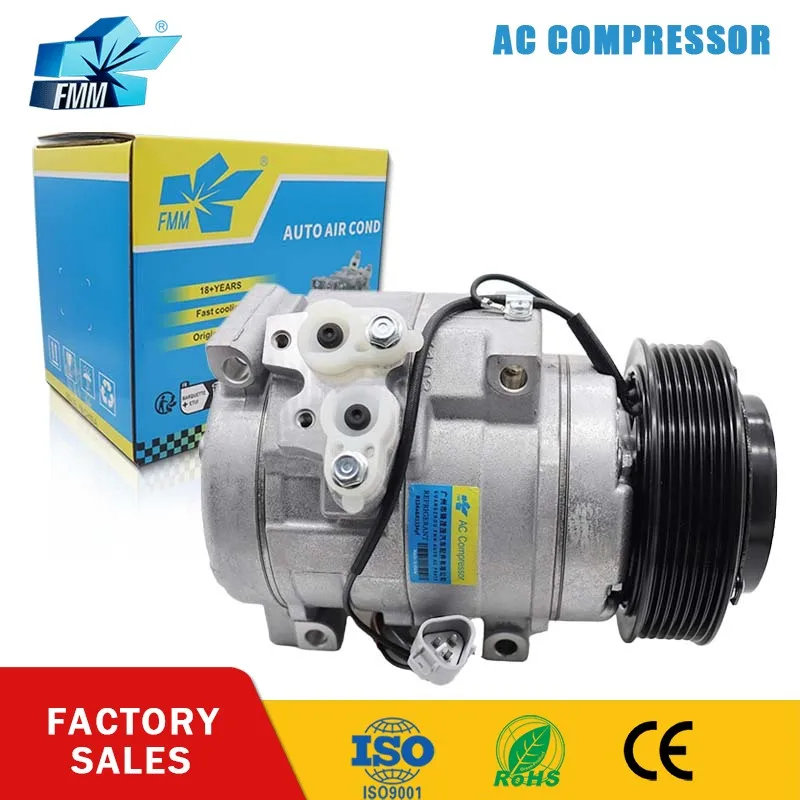 

FMM 10S17C A/C AC Compressor for Toyota LAND CRUISER PRADO 2.5 8831025220 8832035730 88320-6A040 12V