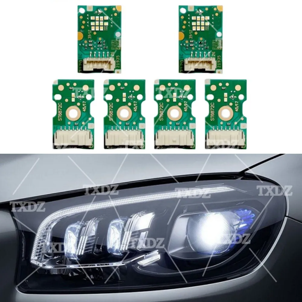 

Full Set DRL Boards 5 PIN 6 PIN For Mercedes X167 GLS 2020 2021 2022 2023 LED Headlight Daytime Running Light
