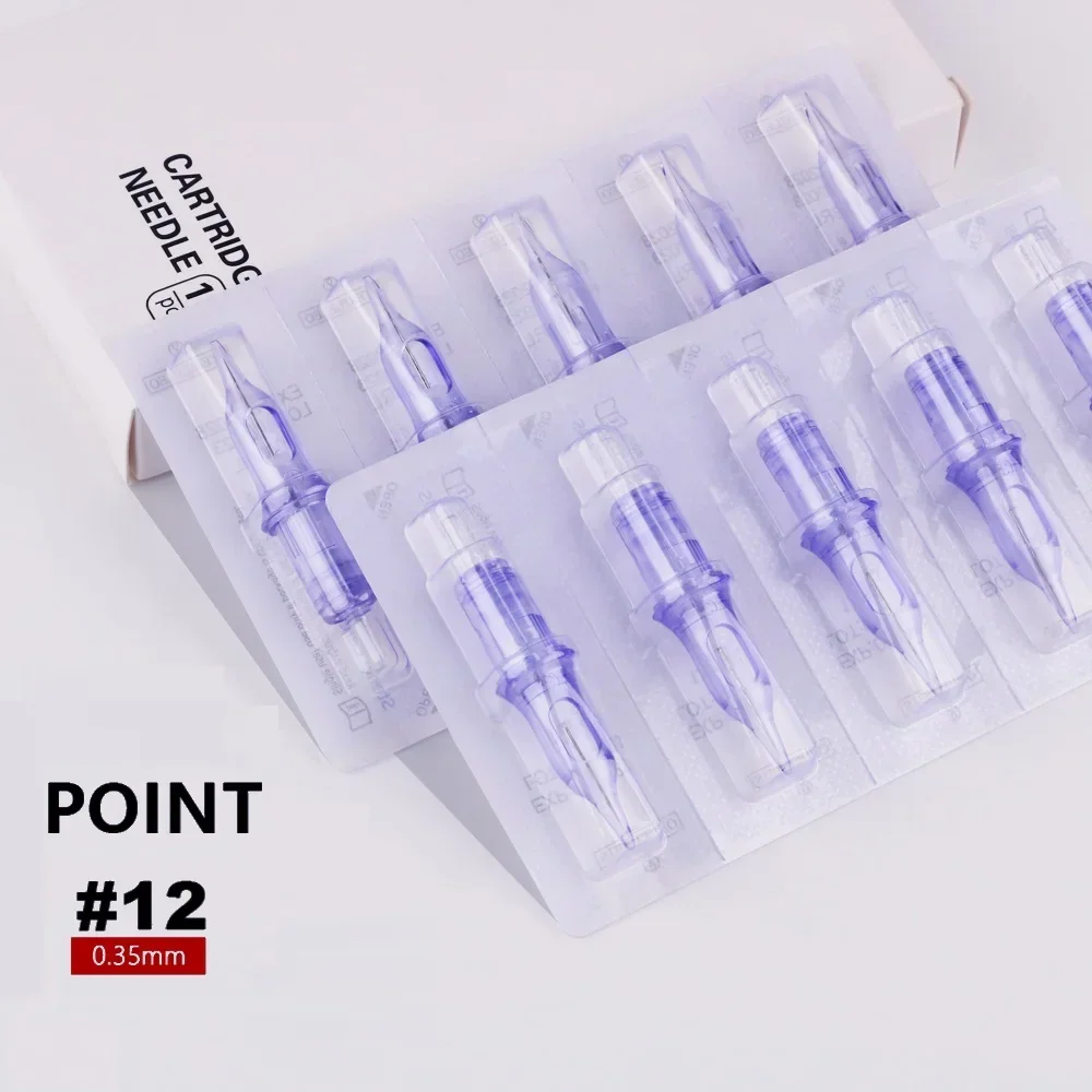 

10pcs Tattoo Cartridge Needles 1203RL Round Liner Disposable Safety Tattoo Needles Cartridge for Rotary Machine Tattoo Supplies