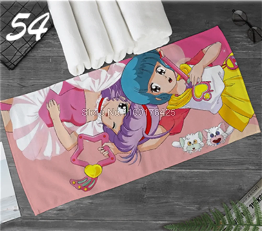 Anime cremoso Mami per sempre ancora una volta asciugamano da bagno Cartoon Beach Cover Up 3D Print Summer Yoga coperta bagno asciugamano