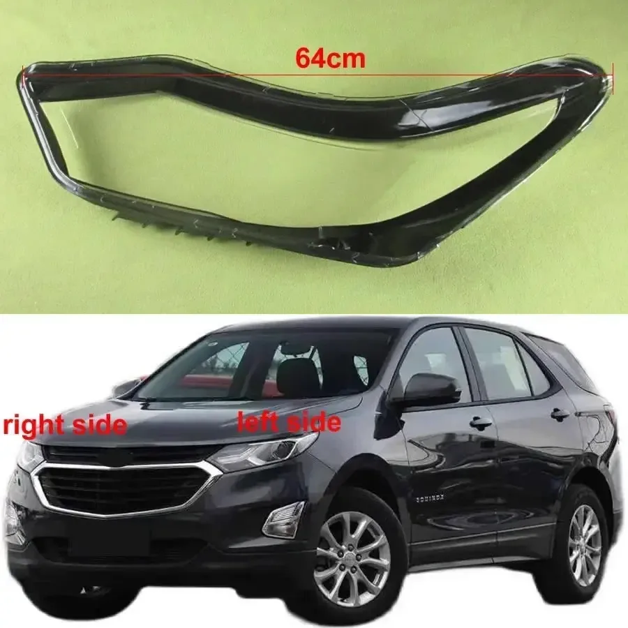 

For Chevrolet Equinox 2017 2018 2019 Headlamp Cover Transparent Mask Headlight Shell Lens Plexiglass Replace Original Lampshade