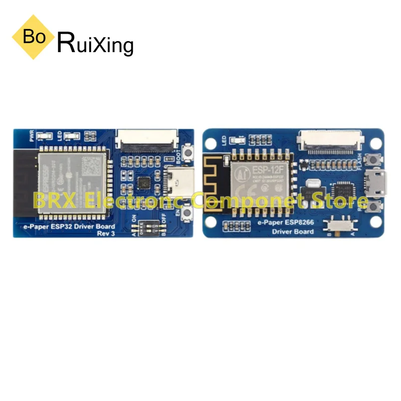 e-Paper Driver HAT Water Screen SPI Driver Board ESP32 ESP8266 WIFI/Bluetooth and Other Driving Methods Tutorial