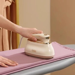 Plancha de ropa eficiente, pequeña máquina de planchar automática, plancha colgante portátil de mano, máquina de vapor húmeda y seca para el hogar