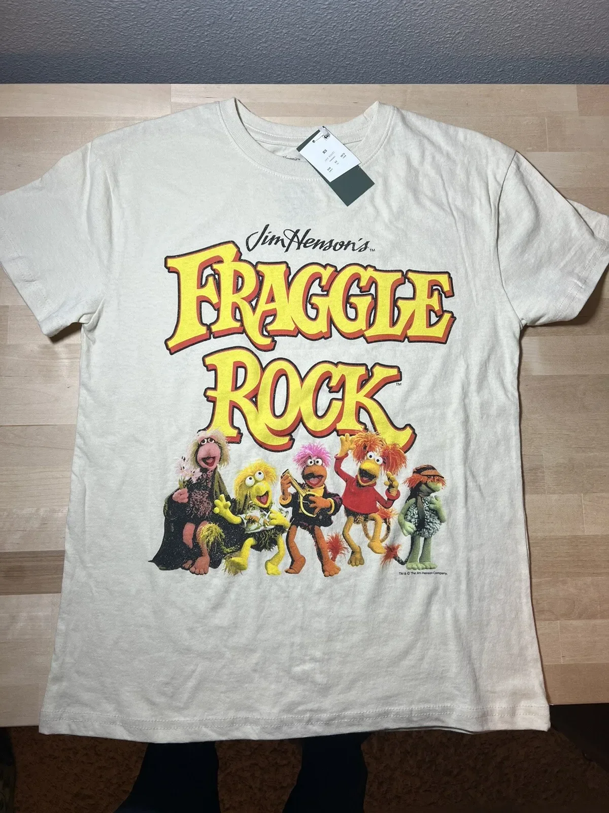 Jim Henson's Fraggie Rock Graphic T-Shirt- Extra Small