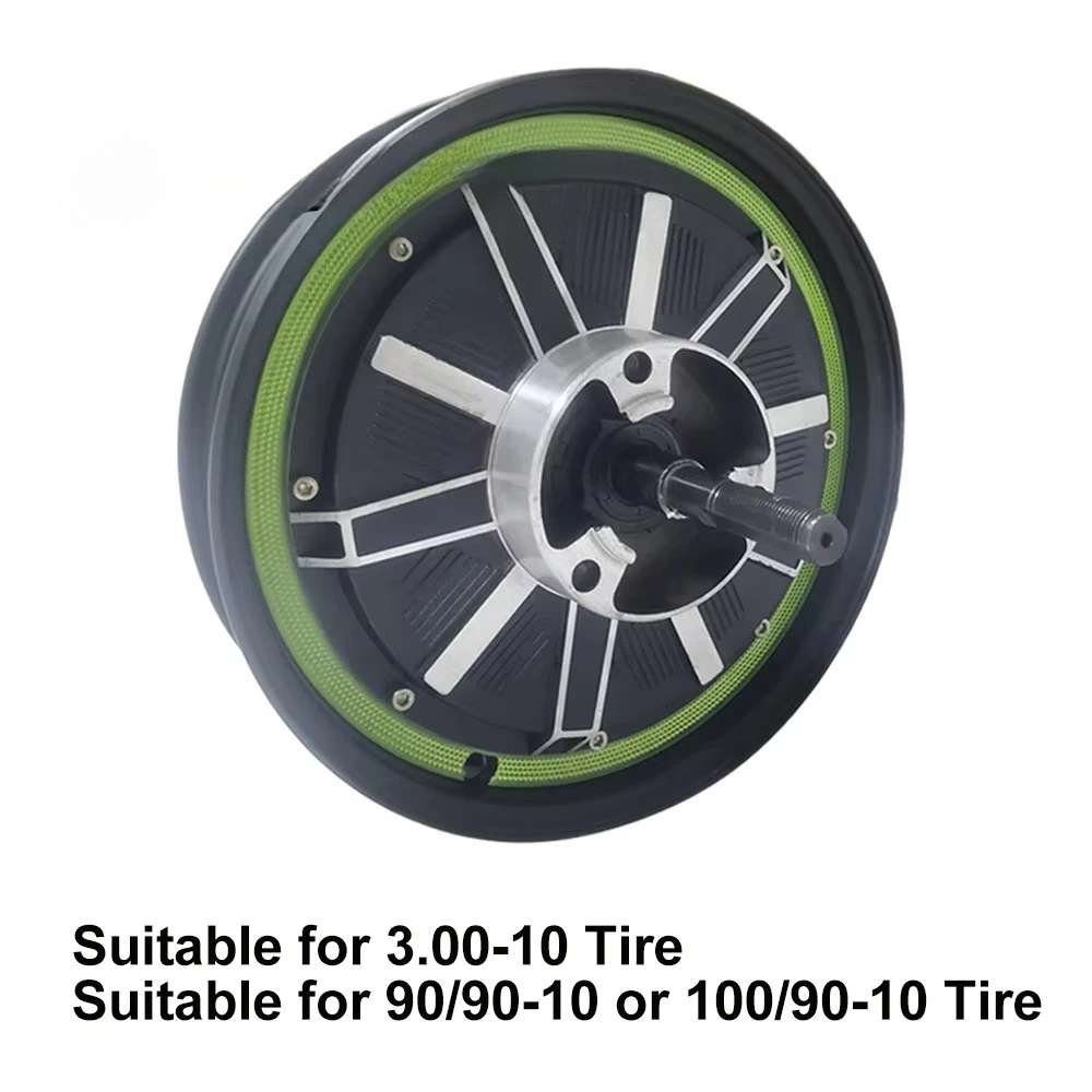 &s for3.0-10 10 Inch 48V 60V 1000W 1500W High Speed Gearless Disc Brake Hub Motor for Electric Scooter Motorcycle*