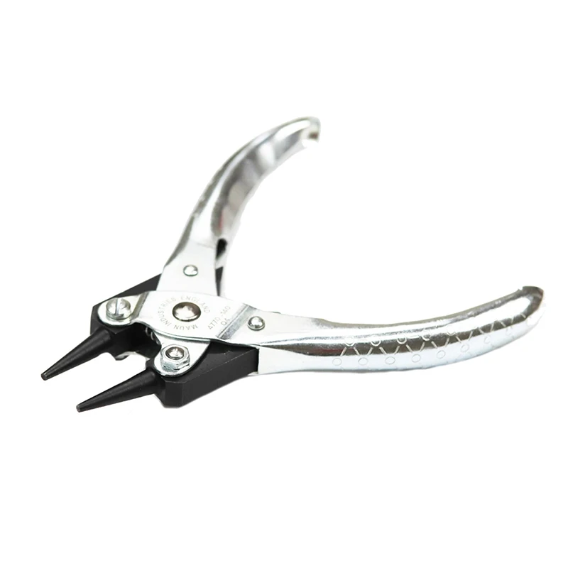 MAUN 4770‑140 Parallel Plier Round Smooth Jaws Wire Looping Coil Forming Plier for Jewellery Making Craft Work