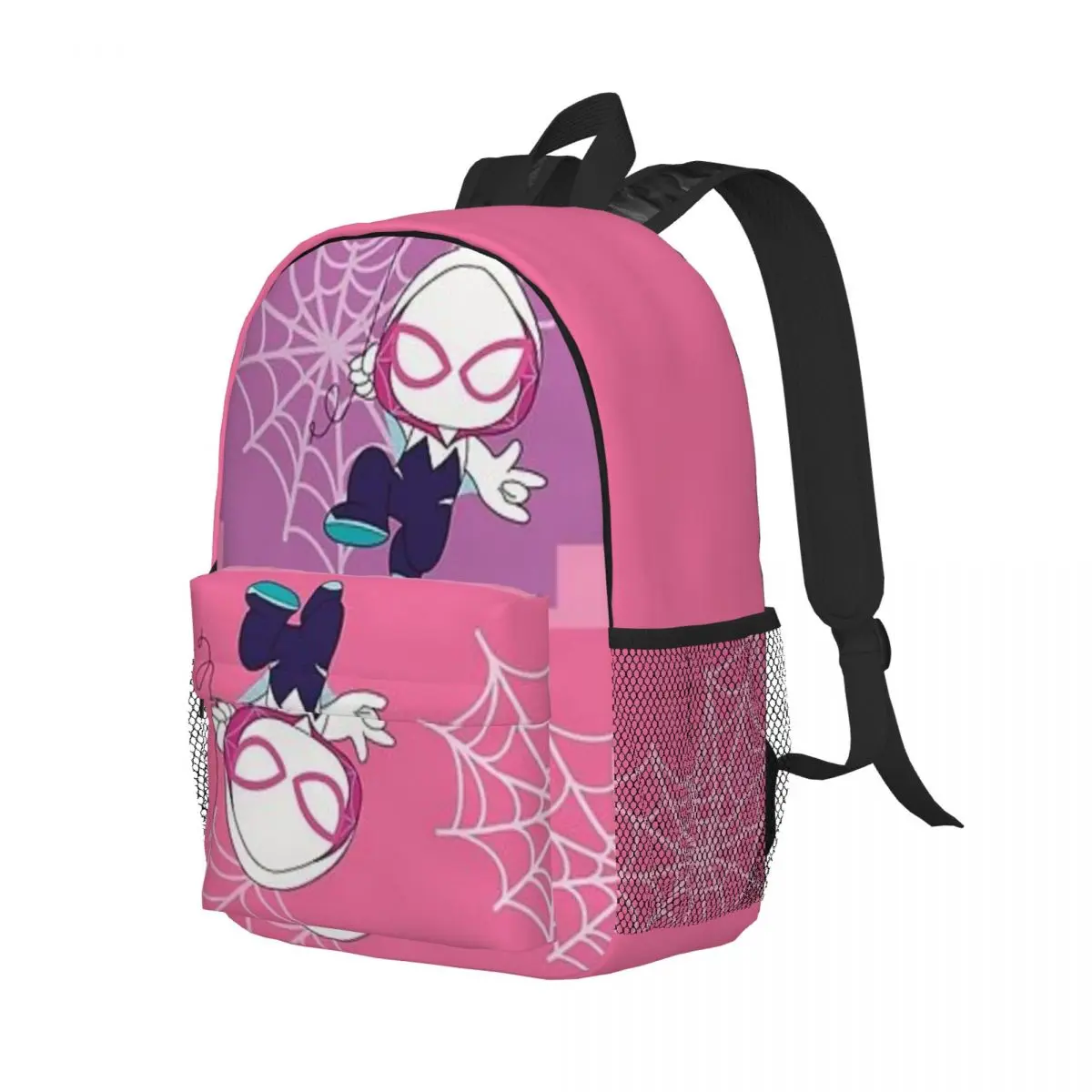 Simpatico Spider Ghost Gwen Zaino impermeabile ad alta capacità di nuova moda Borsa per libri scolastici per laptop per ragazze e ragazzi alla moda