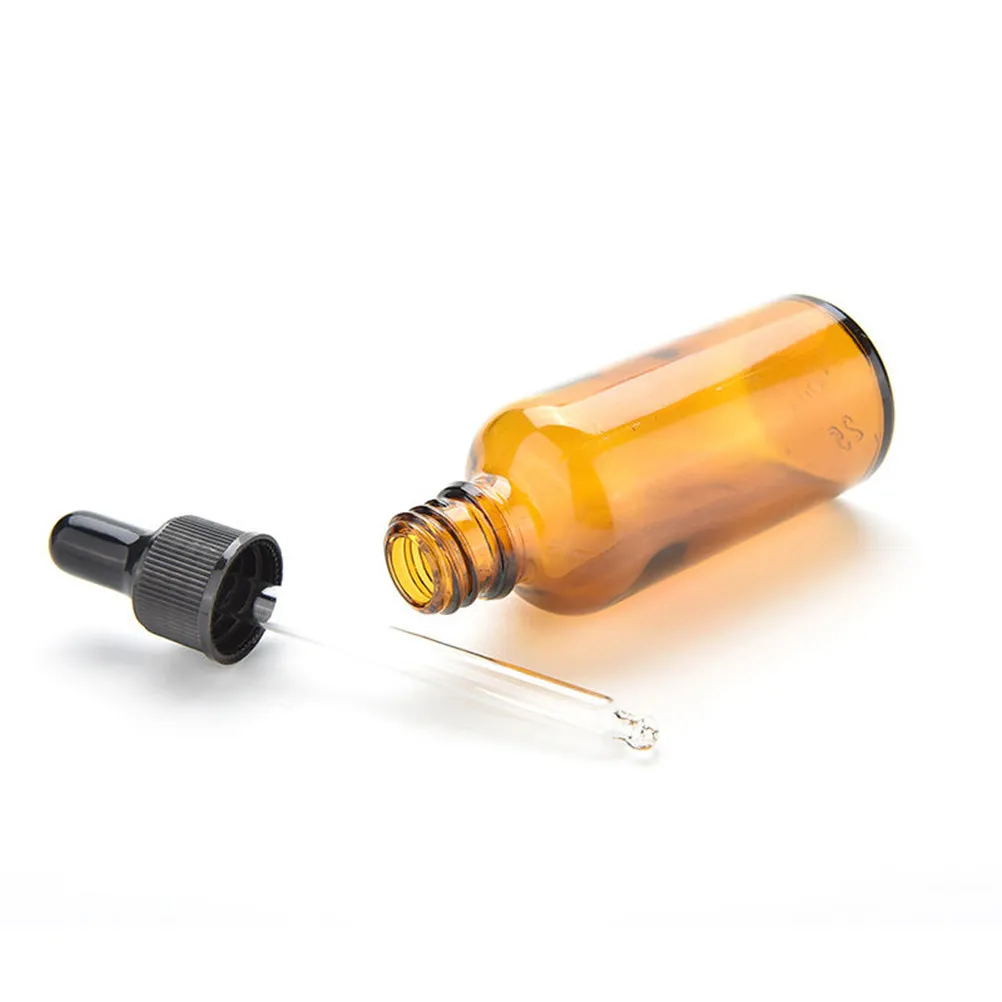 8pcs-essential-oil-bottles-glass-perfume-bottle-for-women-15ml-small-dropper-bottles-travel-sample-container-brown