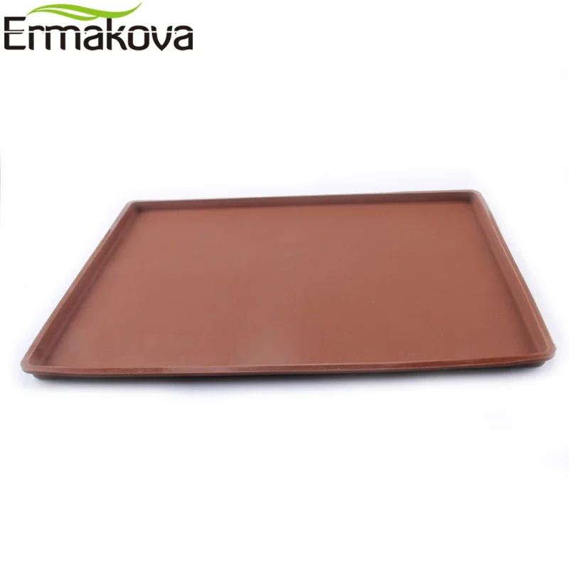 ERMAKOVA Silicone Cake Pan Nonstick Bakeware Baking Mould Swiss Roll Cake Mat Baking Tray Silicone Cookies Mold