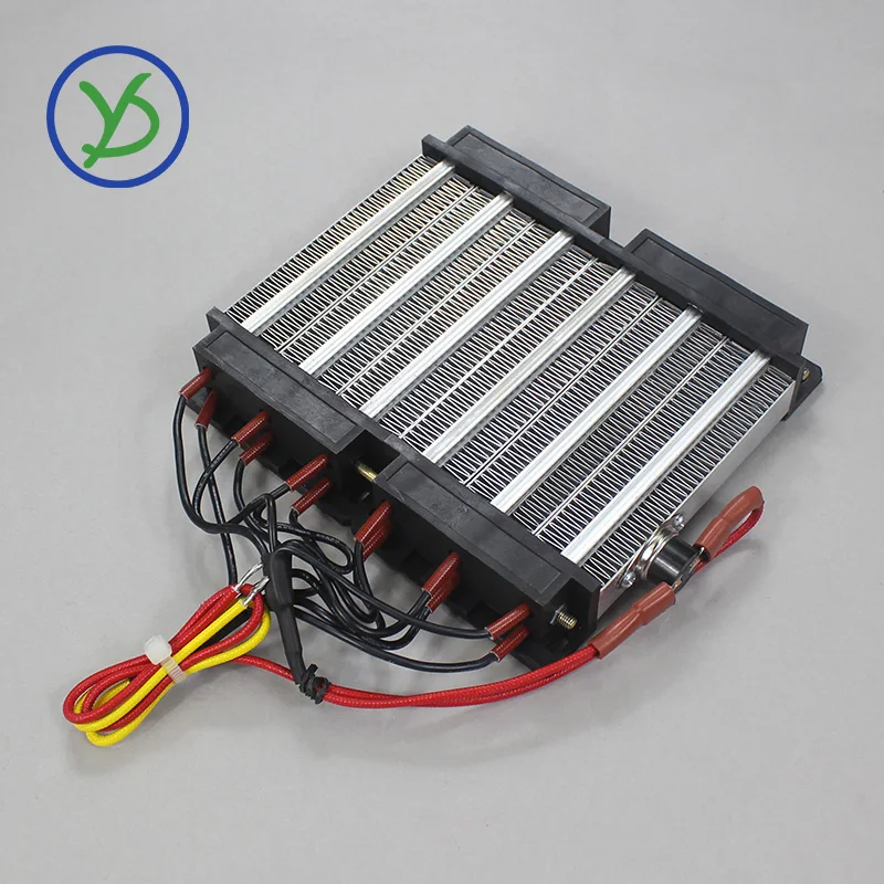 110V 220V 1500W PTC Ceramic Air Heater Electric Heater With Thermostat Protector PTC Heater 96A6 140*152mm