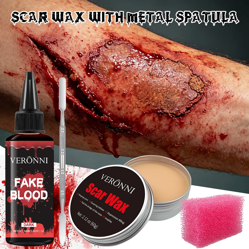 Body Paint Sfx - VERONNI SFX Halloween Makeup Kit Scar