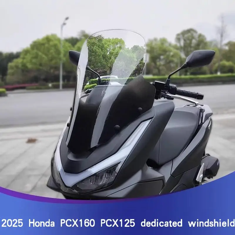 For 2025 HONDA PCX160 PCX125 windshield motorcycle windshield heightening modification non-destructive installation pcx160pcx125