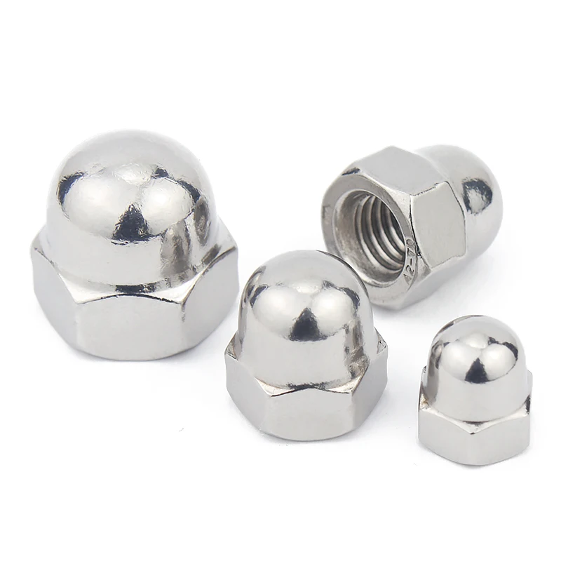 A2 304 Stainless Steel Acorn Cap Nuts Decorative Cap Blind Nut Caps Covers M3 M4 M5 M6 M8 M10 M12 M14 M16 M18 M20 M22 M24