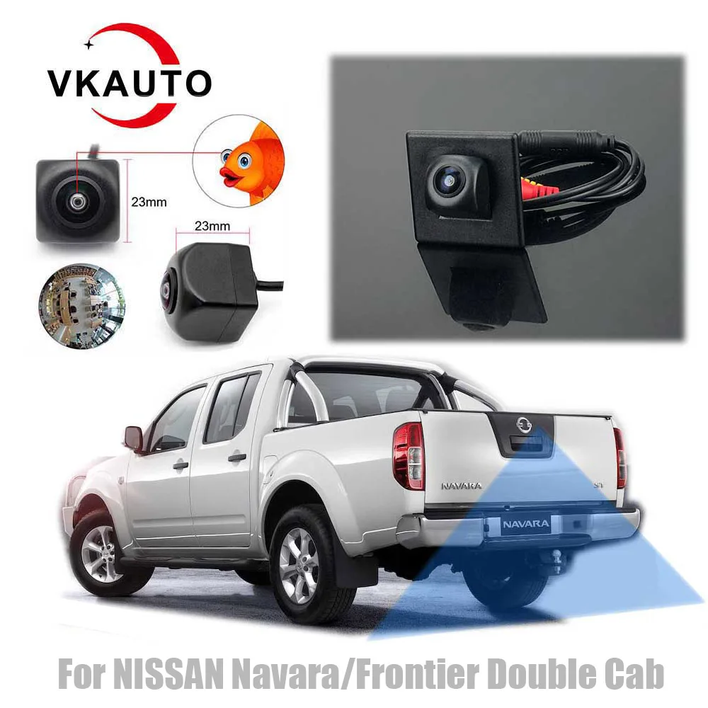 VKAUTO Rear View Camera For For NISSAN Navara Frontier Double Cab 2005~2015 Parking Reversing Backup Camera