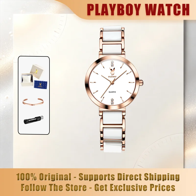 playboy-3128-reloj-autentico-original-de-la-marca-para-mujer-caja-de-regalo-correa-de-ceramica-reloj-de-cuarzo-para-mujer