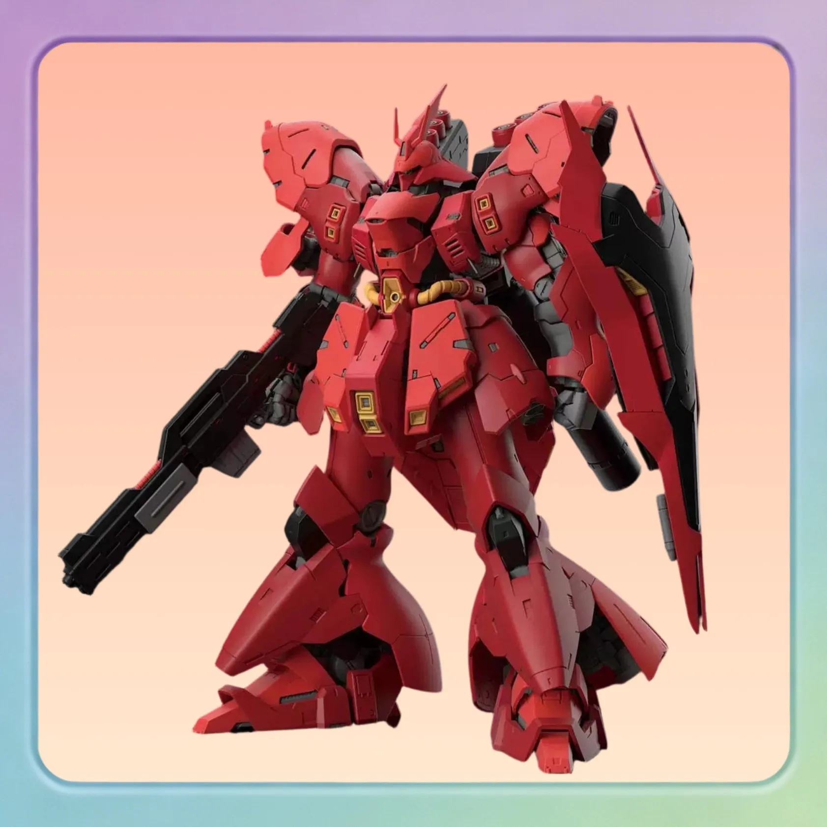 

Sazabi Mecha Assembly Figurine Model Movable Figurine Model Collectible Model Desktop Display Model Birthday Gift Figure Model
