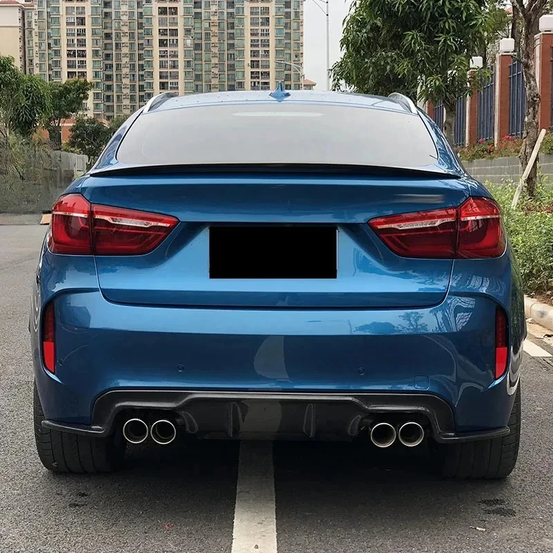 For s X6 F16 Set Body Kit Upgrade to X6M Style PP Bumpers Grille Complete Side Skirts Front Lip Rear Diffusers STLFNew Design 5