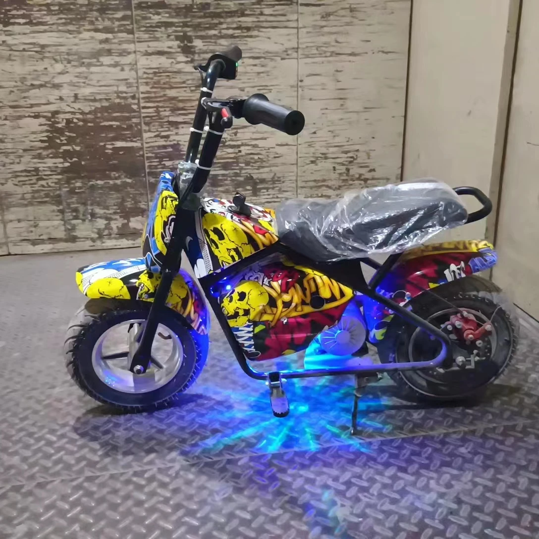 

Kids Electric/ Gasoline Motorcycle Child Motorbike with Wheels Lights Mini Motorcycle Rid On Car Toys for Children