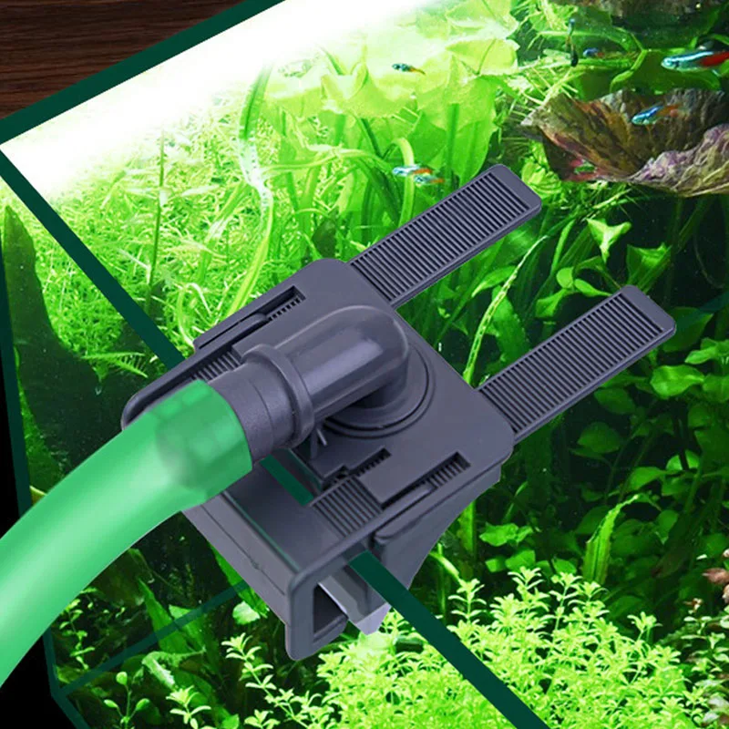 Fish Tank Hose Holder Clamp Water Change Fixing Frame Aquarium Acceccories Bracket Connector Suction Pipe Fixing Clip