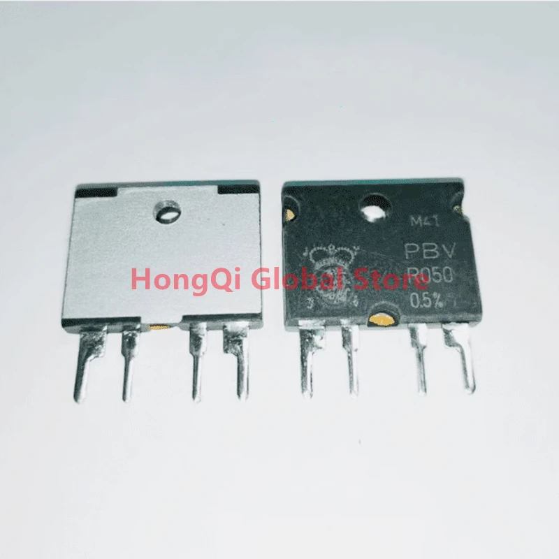 1PCS Resistor PBV-R001-F1-0.5% 1%  R005 current detection ZIP4 plug-in resistor PBV-R010-F1-0.5 R050 R020 R0047 R100 R500 R0022