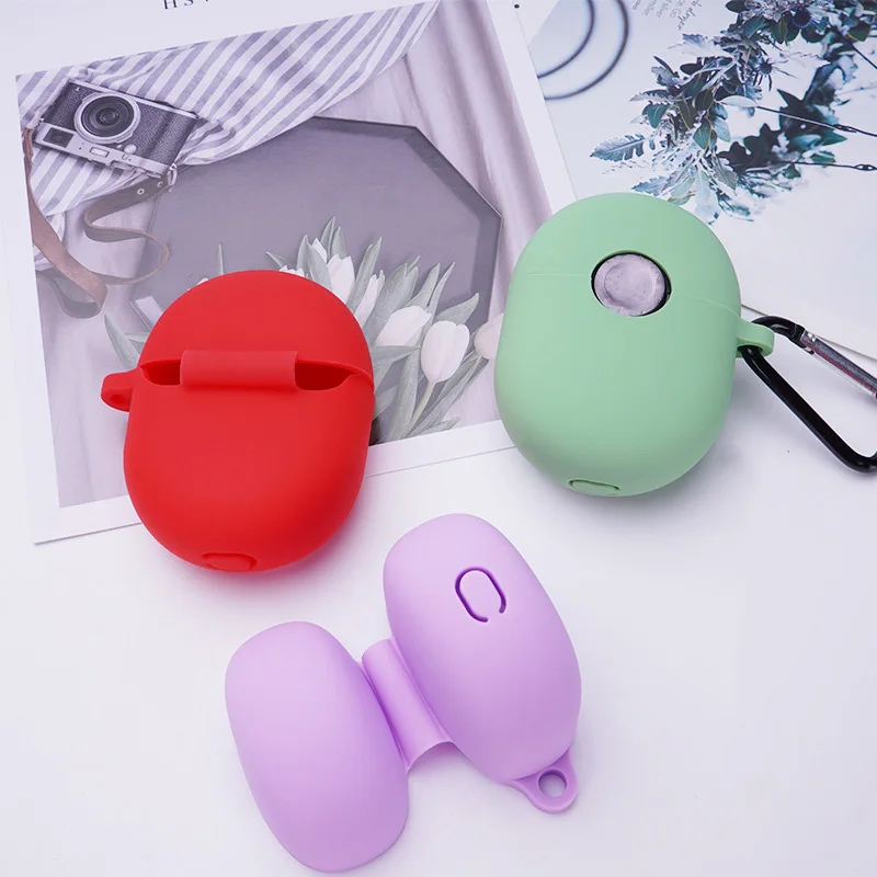 حافظة سيليكون للتحرير ، غطاء واقي ، قشرة ناعمة ، أرجواني فاتح ، Hecate GM5 ، TWS ، Gm 5