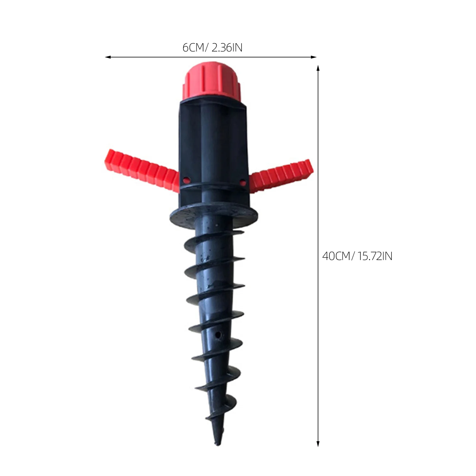 1Pc Beach Sun Umbrella Plug Parasol Anchor & Bases Patio Beach Folding Sand Hooks For Tent Grabber With Handle Large With Handle