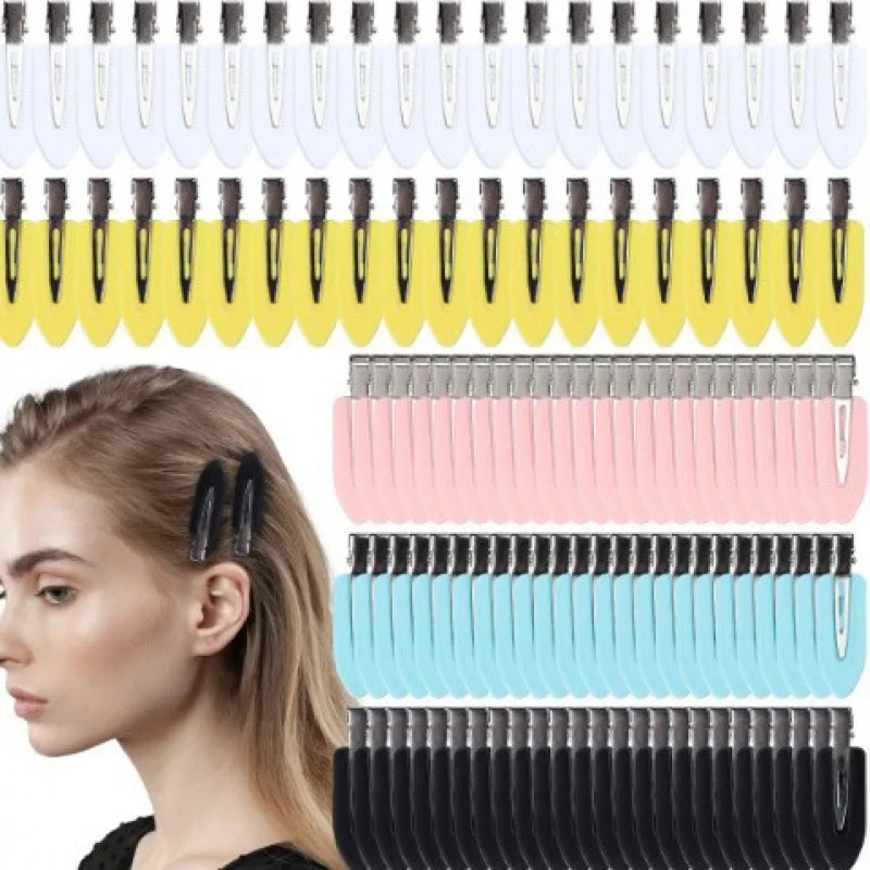 Fermaglio per capelli senza cuciture color caramella opaco per la parte posteriore della testa