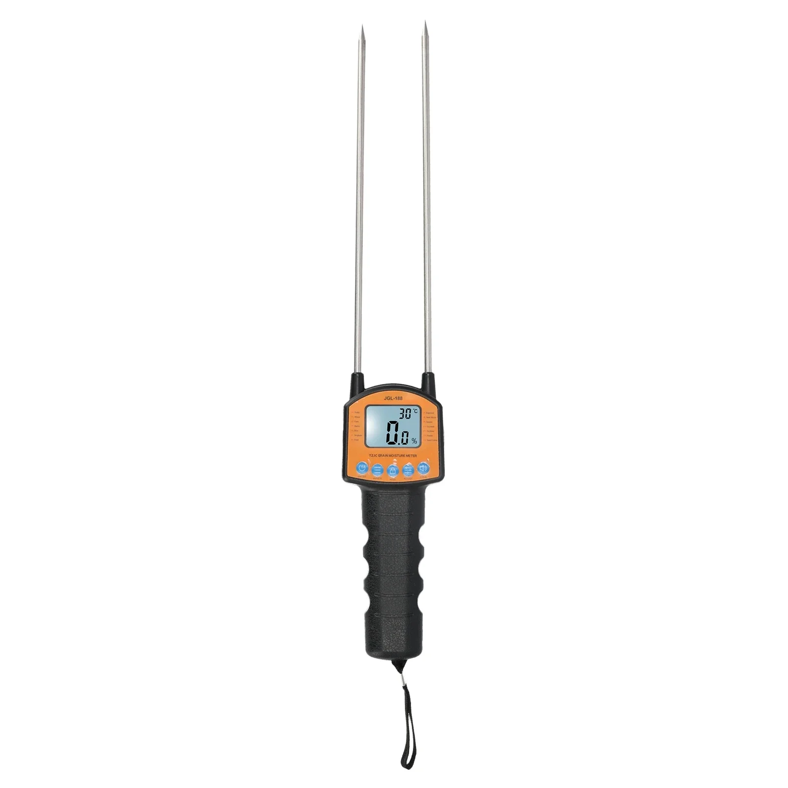 Moisture Meter JGL-188 for Agricultural Crops Including For Rice Barley Corn and Soybeans with Voice Broadcast