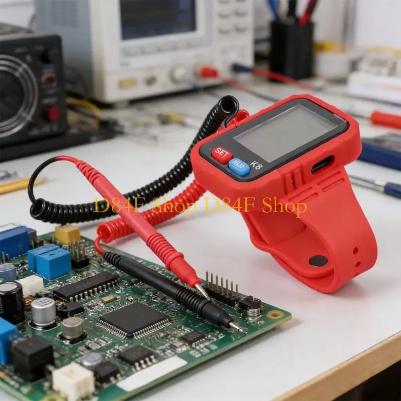 D84F Auto Ranges Digital Multimeter Current Resistance Testing Energy Saving