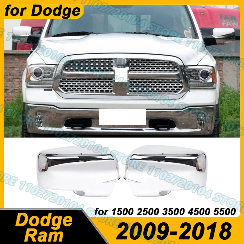 

for Dodge Ram 2009-2012 2013-2018 1500 2500 3500 4500 5500 Rearview Mirror Cover Cap 68231243AA 68231242AM 68096199AF 68096198AH