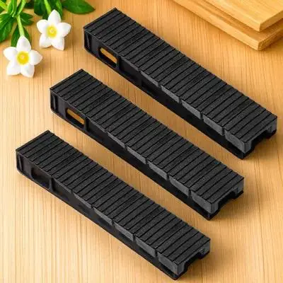 

20 Pcs Plastic Furniture Shims Leveling Wedges for Leg Stability Heavy Duty Composite Spacers Tapered Floor Levelers Home Repair
