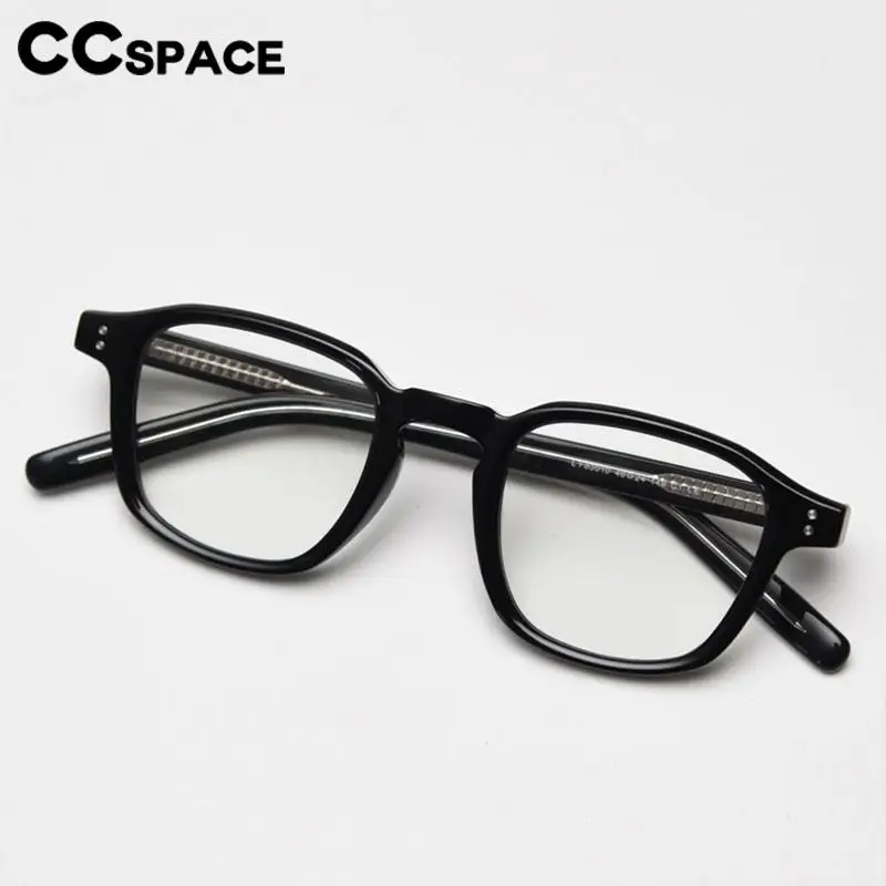 B57542 Vintage Tr90 Anti Blue Light Reading Glasses Men Women Casual Rivet Presbyopia Eyeglasses +50+100+150+200+250+300+350