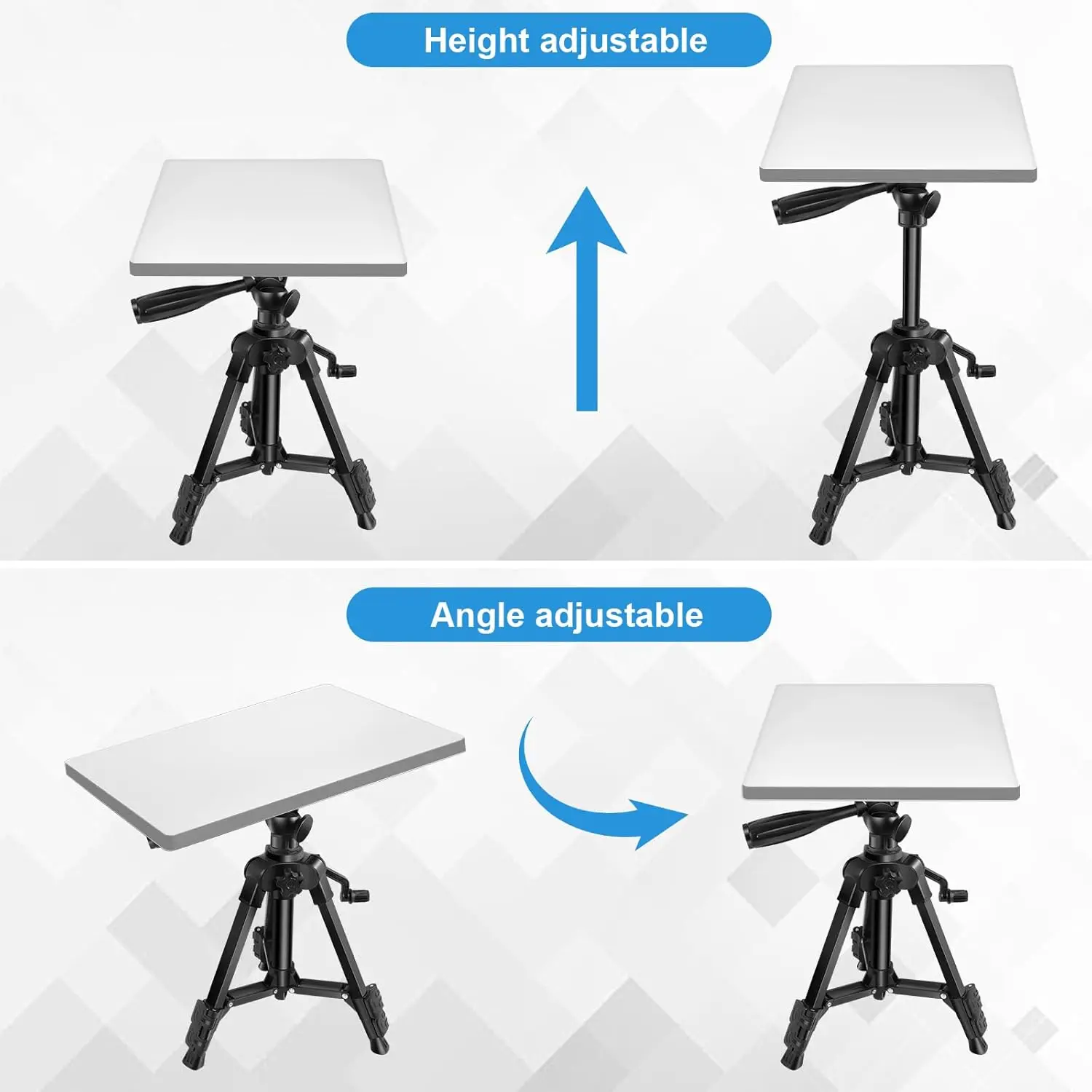 Tripod Mount With 1/4 Inch Nut Adapter For Starlink Mini Easy Adjustable Carry And Installtation Tripod Mounting Kit