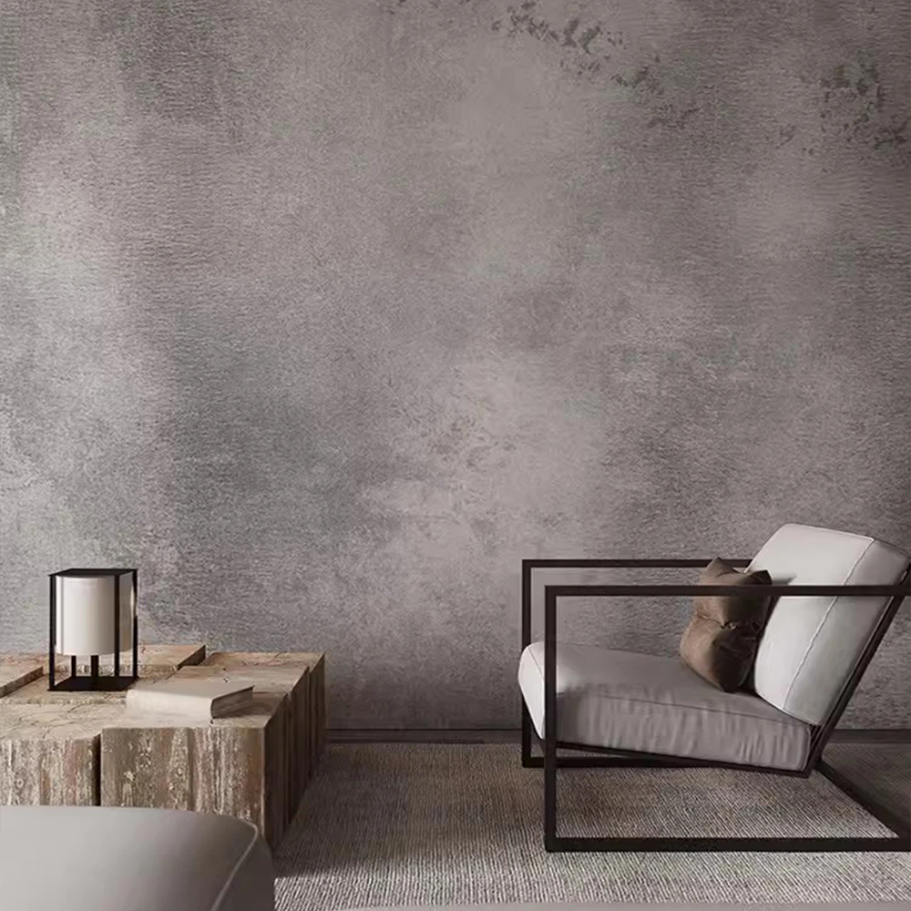 Custom Vintage French Wallpaper Light Luxury Prada Green Gold Cement Background Wallpapers Living Room Room Homestay Wall paper