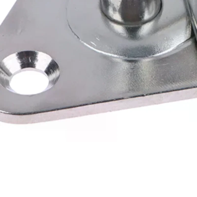 1pc M5 M6 M8 M10 304Stainless Steel Ceiling Wall Mount Hook Heavy Duty Anchor Eye Plate For Boat Yoga Swing Hammocks