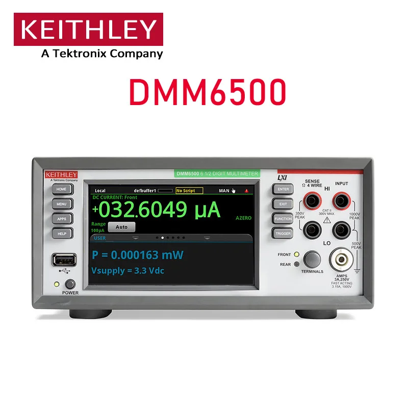 Keithley DMM6500  6.5 Digit Graphical Touchscreen Digital Multimeter